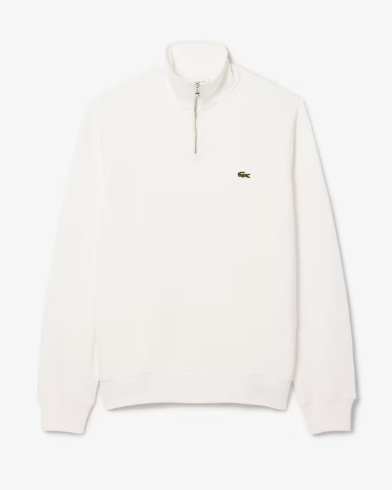Sweatshirt zippé col montant